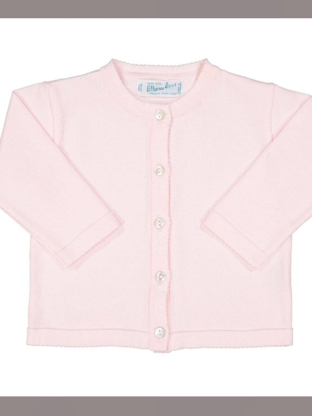 Feltman Brothers Classic Knit Cardigan Pink sz 0-3 M